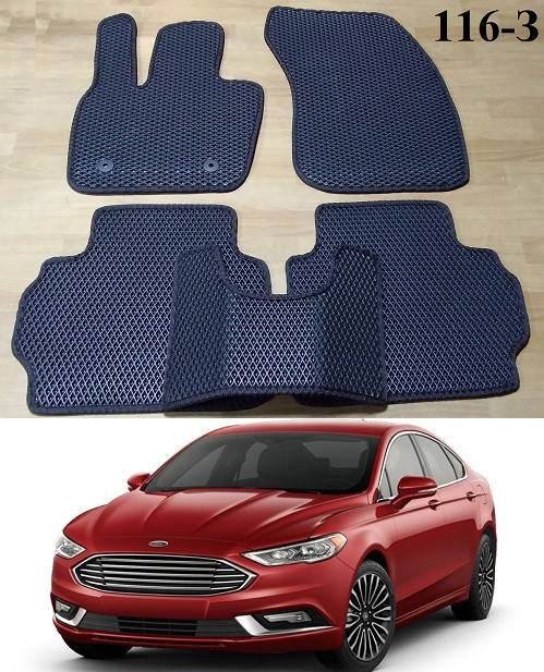 

Коврики ЕВА в салон Ford Fusion USA '12-, Черный