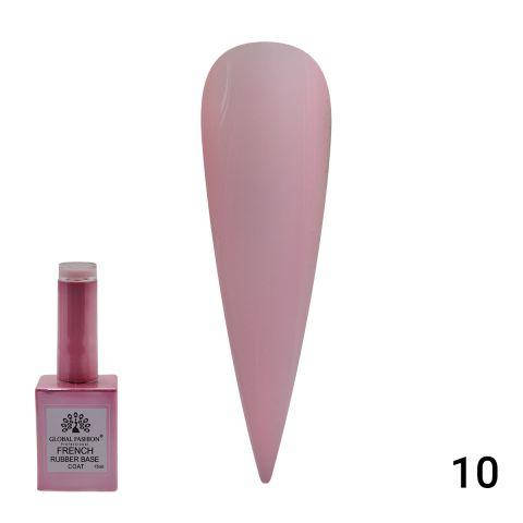

Камуфляжная база френч, Rubber Base Coat French, 15 мл., Global Fashion