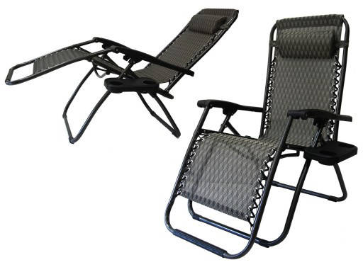 

Шезлонг кресло ZERO GRAVITY XXL 120 кг