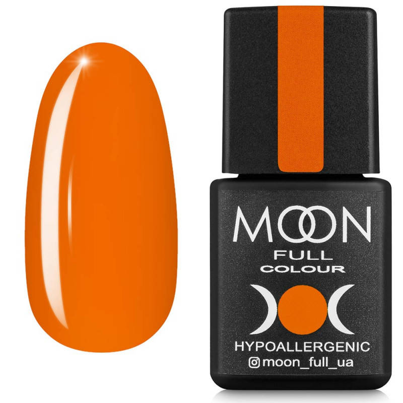 

Гель лак Moon Full Breeze color №440 апельсиновый насыщенный, 8 мл