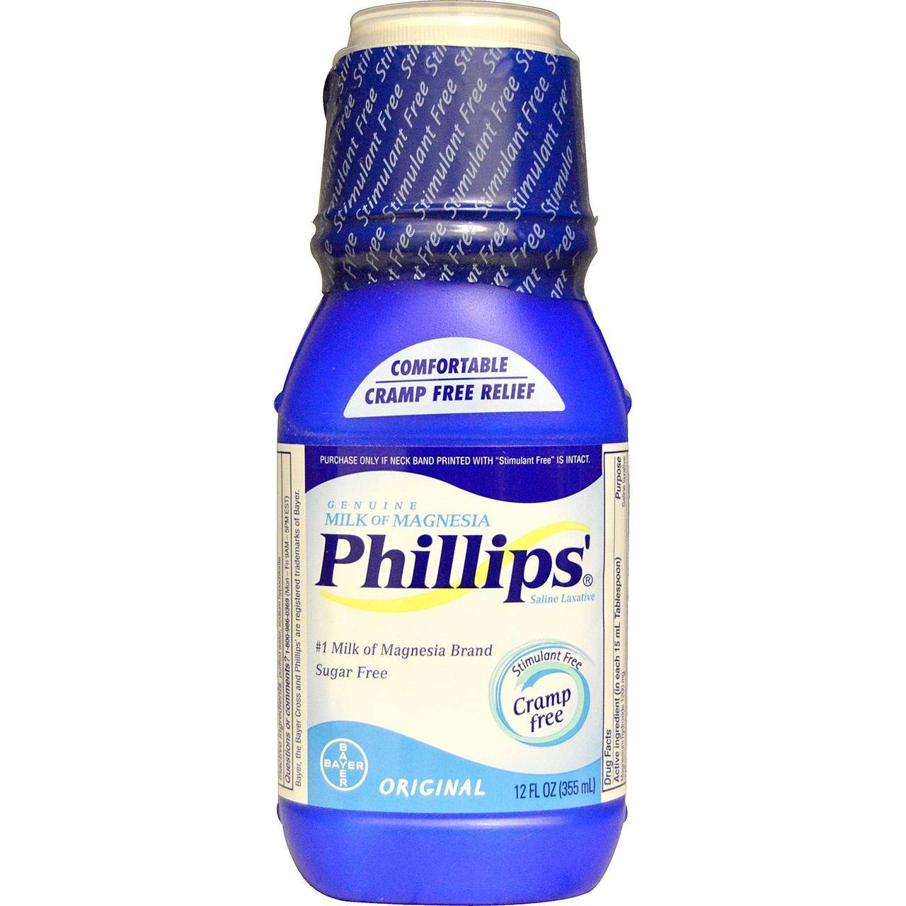

Phillips, Молоко магнезии, оригинальное (355 мл)