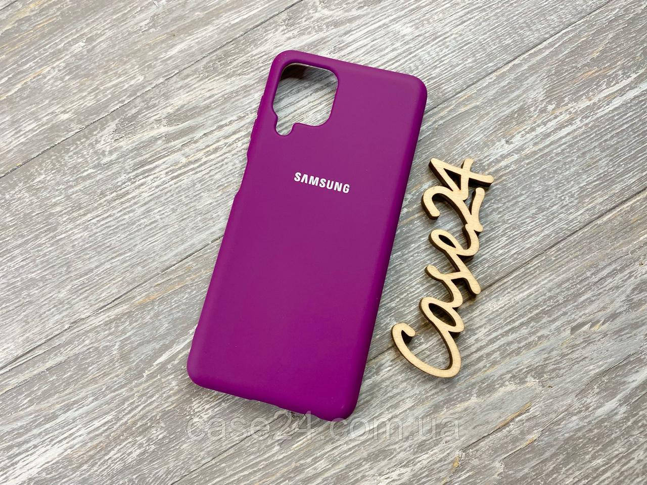 

Чехол Soft touch для Samsung Galaxy M22 (7 цветов) баклажановый
