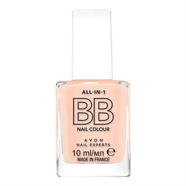 

ВВ-лак для ногтей All in 1 Avon, perfect pink / идеальный розовый