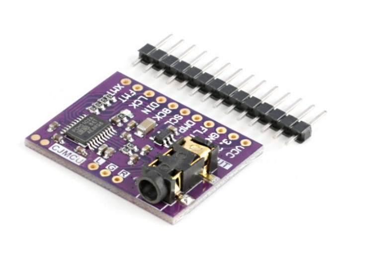 

Модуль ЦАП PCM5102A I2S 3,3В c гнездом 3.5 мм. 384kHz/32bit