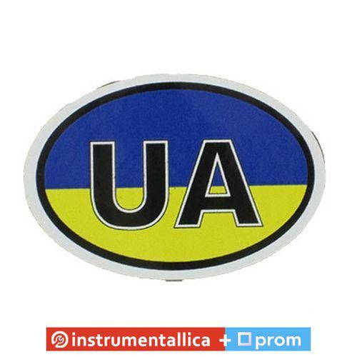 

Наклейка UА 7,5 см х 5 см