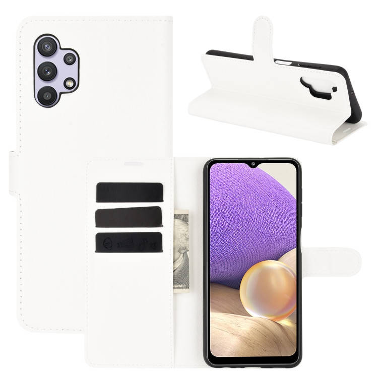 

Чехол-книжка Litchie Wallet для Samsung Galaxy A32 White, Белый