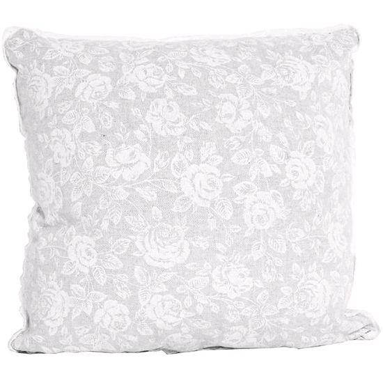 

Наволочка декоративная 40х40 white Rose Прованс (003686), Бежевый