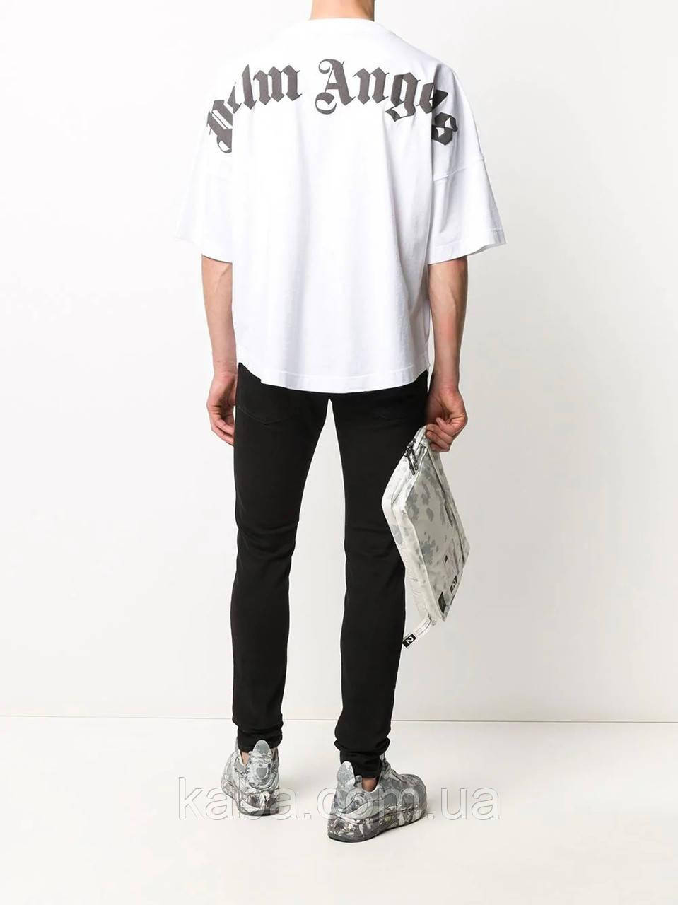 

Футболка Белая Palm Angels XXXL, 54