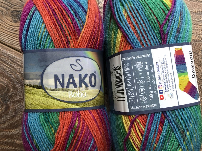 

Пряжа Boho Nako-82443