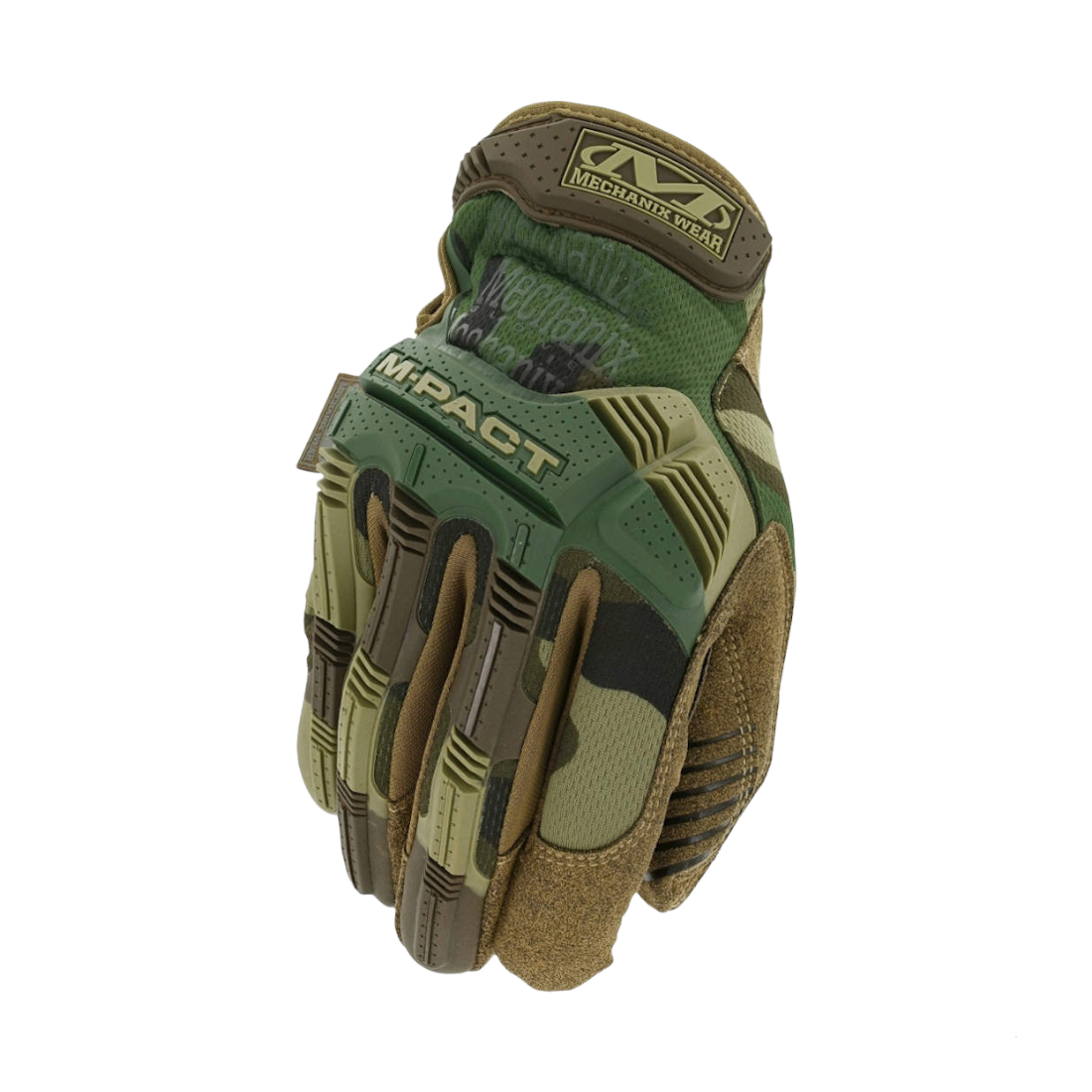 

Перчатки лесной камуфляж, Mechanix, M-PACT, M, L