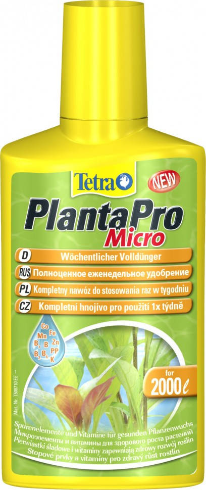 

Удобрение для аквариумных растений Tetra PlantPro Micro 250 мл