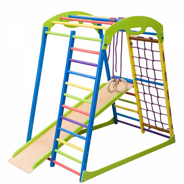 

Детский спортивный комплекс для дома SportWood (ТМ SportBaby), Разные цвета