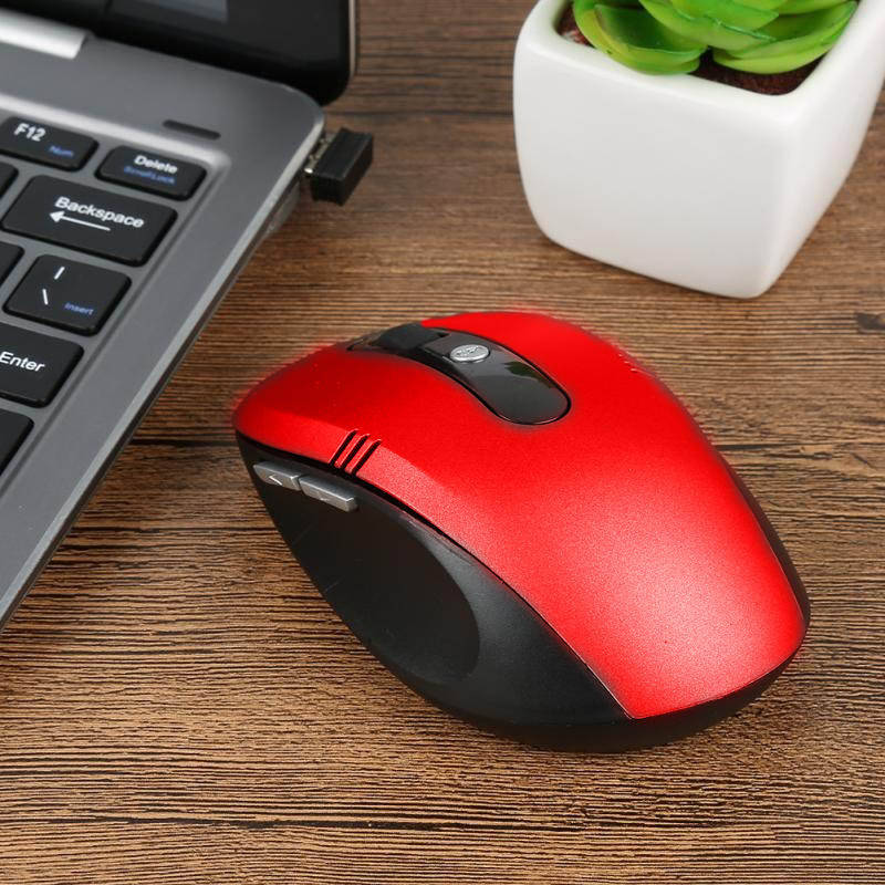 

Мышка компьютерная беспроводная G108 Красная, Красный