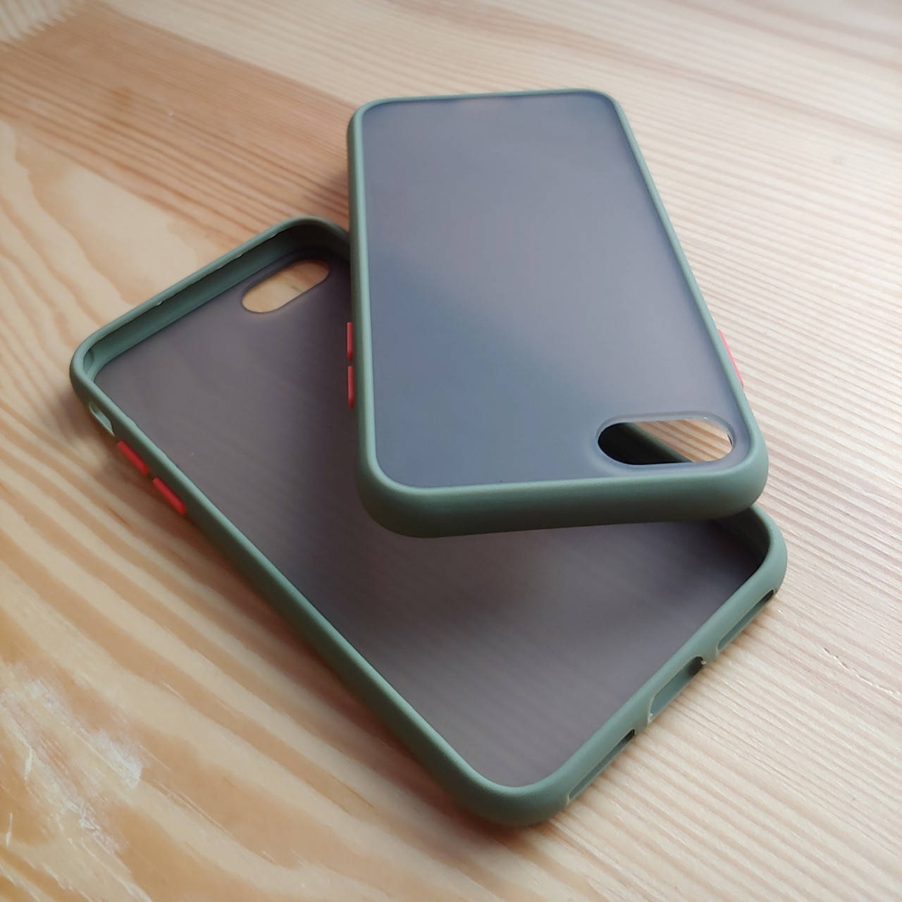 

Защитный зеленый ХАКИ чехол Likgus HARD CASE для айфон iPhone 7 / iphone 8 / se 2020