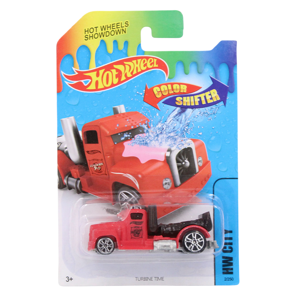 

Машинки Hot Wheels Color shifter Тягач Хот Вилс меняет цвет Вид 12, Красный