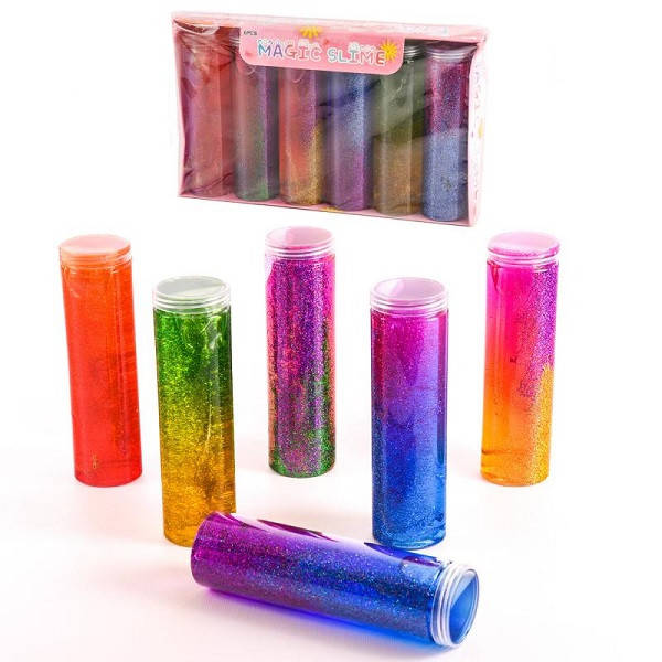 

Лизун Magic Slime игрушка-антистресс колба 400мл.
