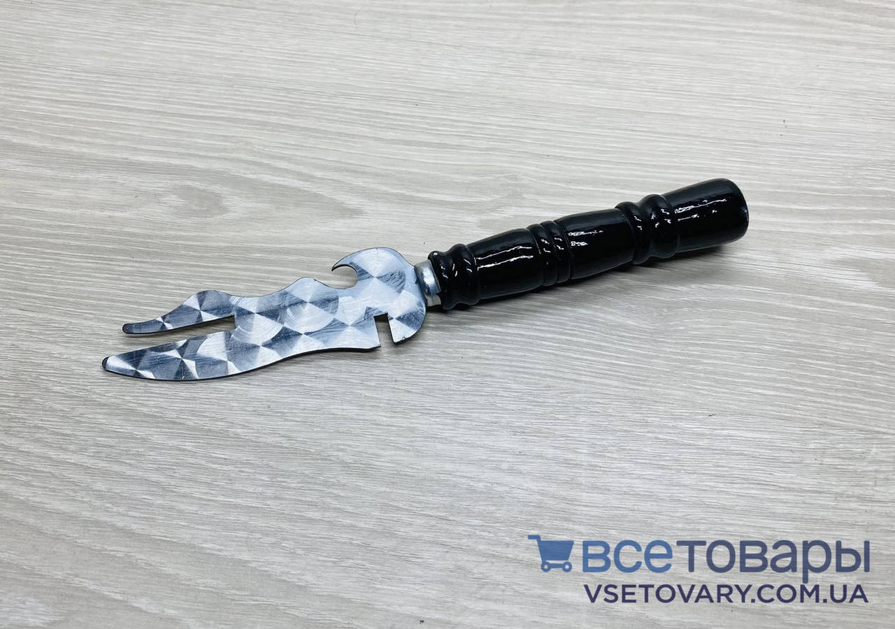 

Вилка-нож для шашлыка Profi, с деревяной ручкой