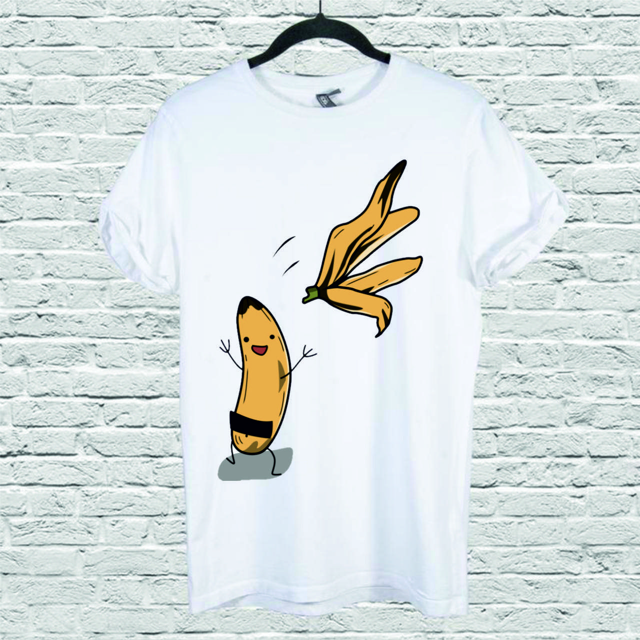 

Футболка YOUstyle Banana 0064 S White, Белый