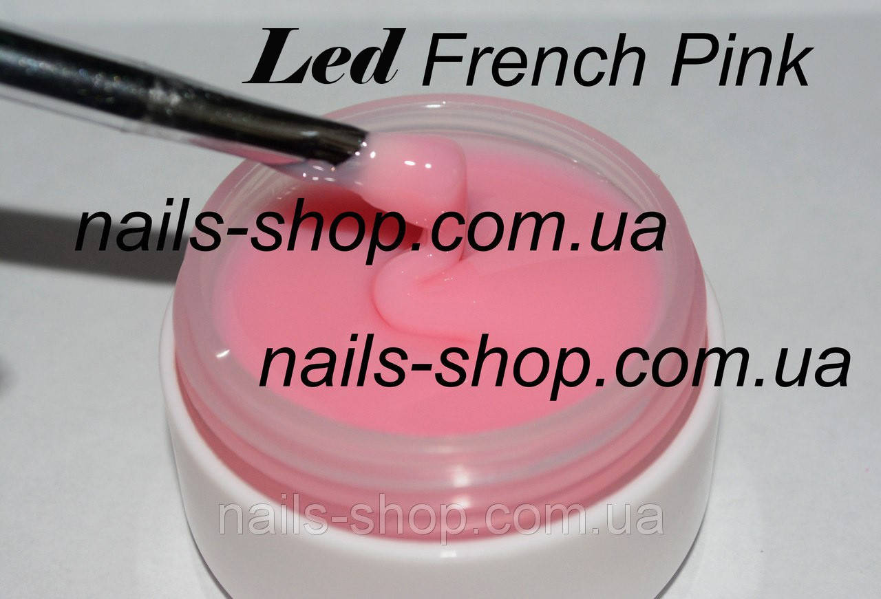 

Камуфлирующий гель "Led French pink" 50 грамм