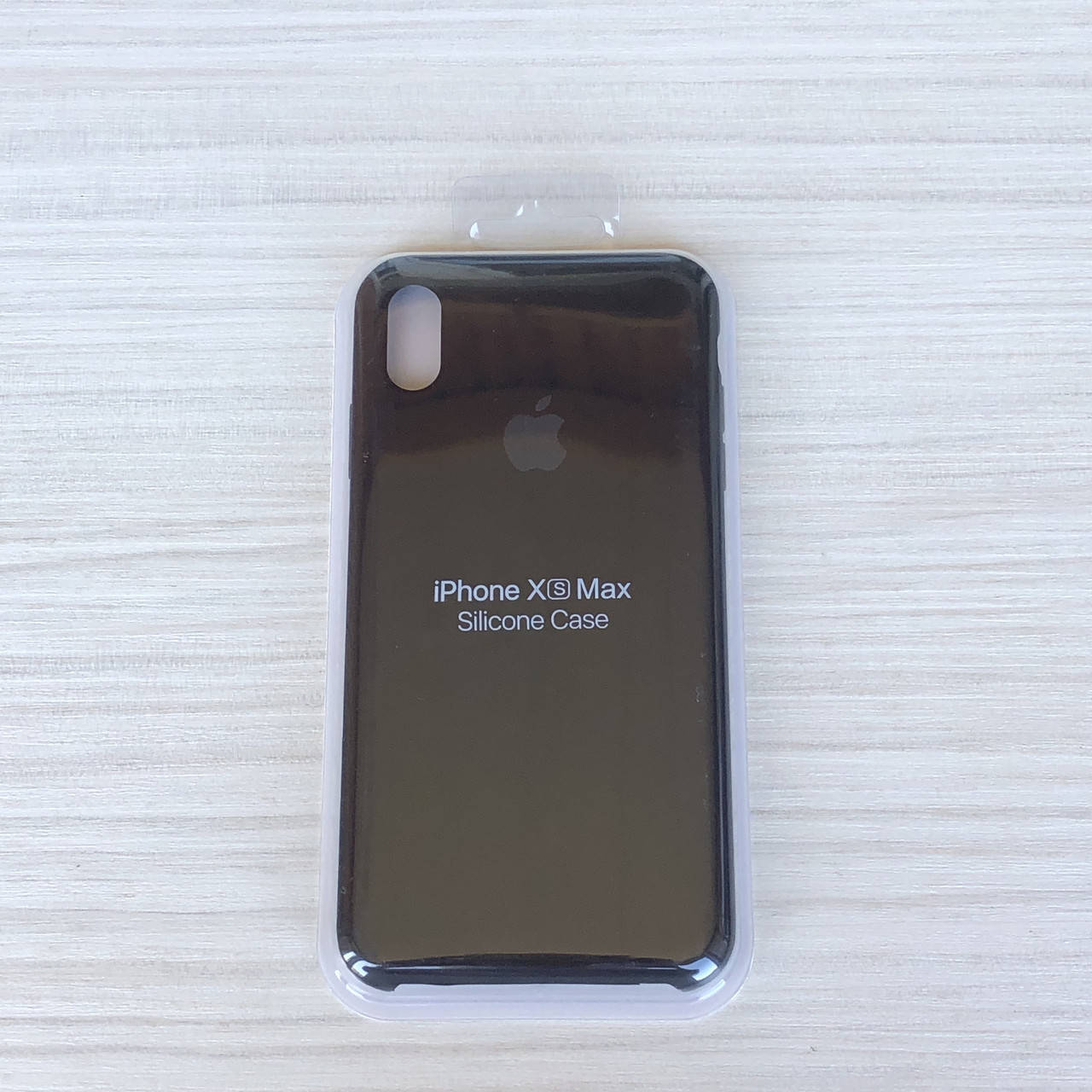 

Силиконовый чехол для iPhone Xs Max, черный, silicone case black