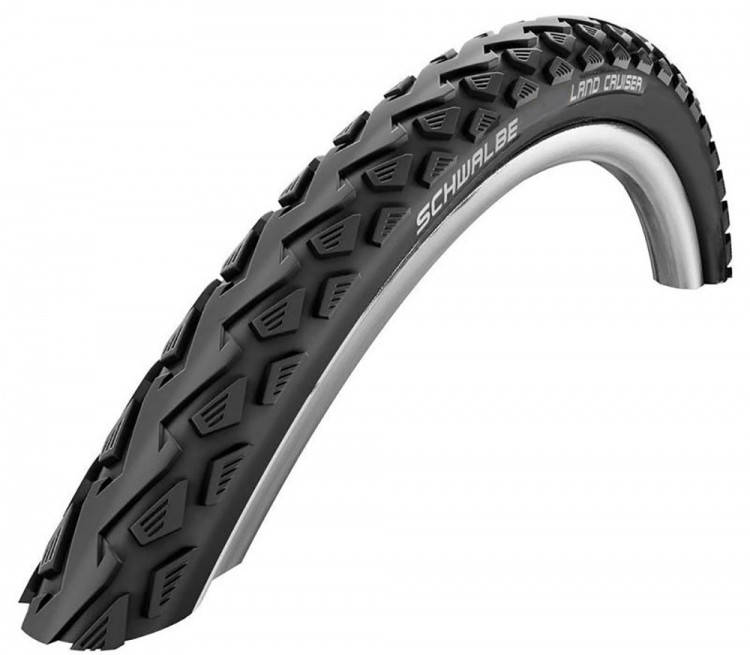 

Покрышка велосипеда 26 - Schwalbe Land Cruiser полуслик 2.0"