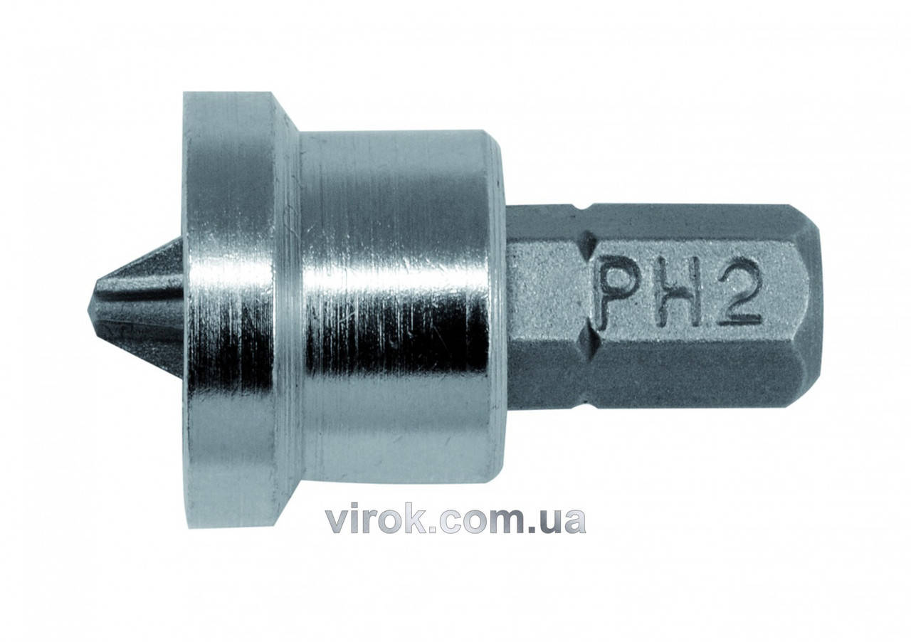 

Насадка отверточная для гипсокартона YATO 1/4" крестовая PH2 х 25 мм 20 шт YT-7980