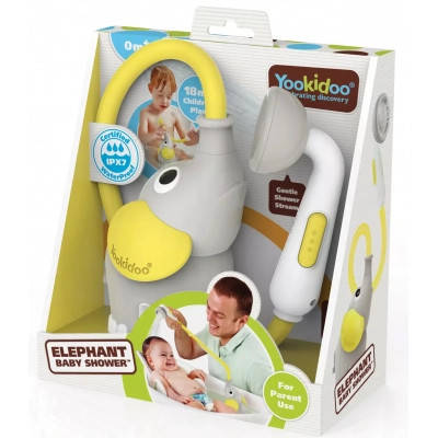 

Игрушка для ванной Yookidoo детский душ Слоненок, желтый (90527)
