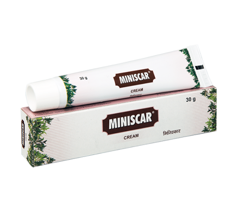 

Минискар крем 30 мл Чарак, Miniscar cream Charak, Супер эффективный крем от растяжек, Аюрведа Здесь!