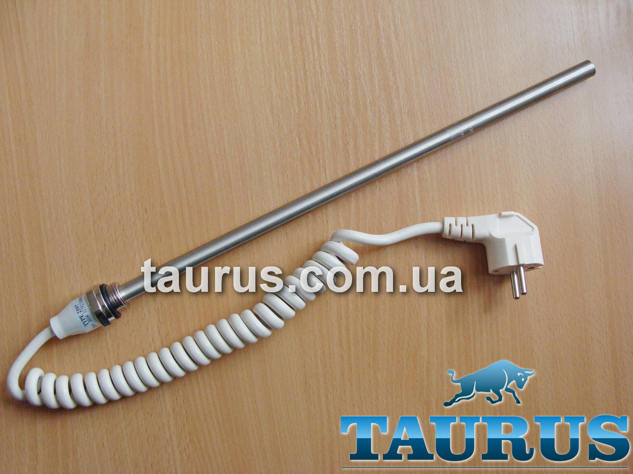 

ЭлектроТЭН для базовой комплектации полотенцесушителя RICA (поддержка 65 С градусов). Нерж сталь; Резьба 1/2";, Белый