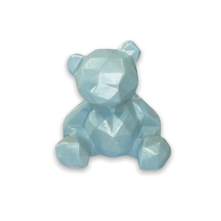 

Шоколадная фигурка Мишка перламутровый (65 мм), голубой