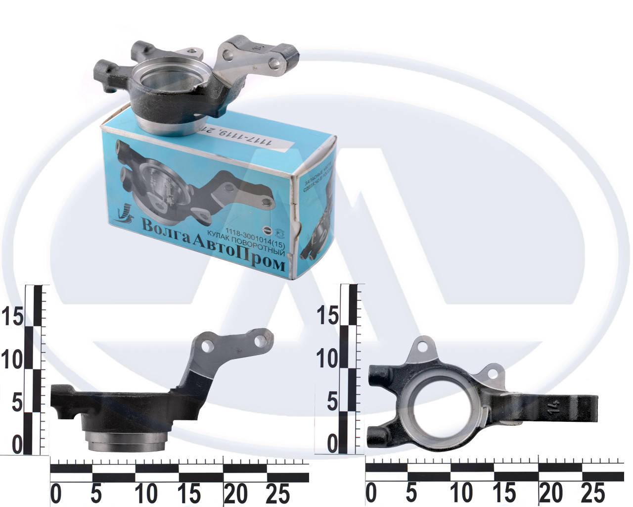 

Кулак поворотный ВАЗ 1118 правый