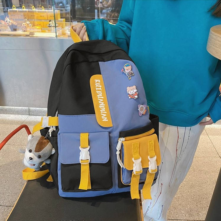 

Рюкзак женский городской цветной молодежный, Разные цвета