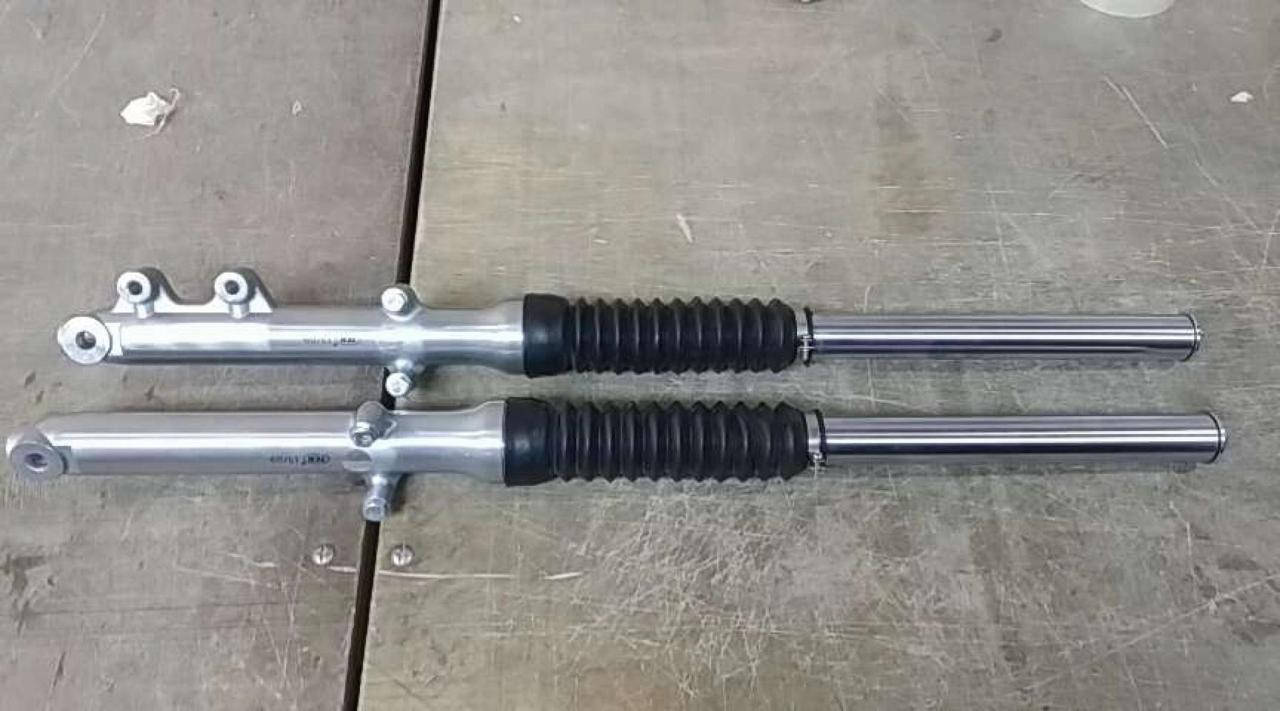 

Амортизаторы передние мотоцикл Zongshen, Lifan 125/150 короткие, шток Ø31mm, L-740mm