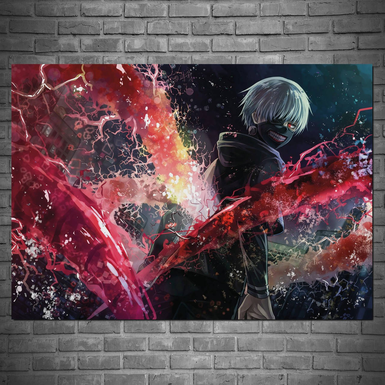 

Плакат "Токийский гуль, Кэн Канэки в потоках крови, Tokyo ghoul" (артикул 2824) 30, Полуглянец, 42