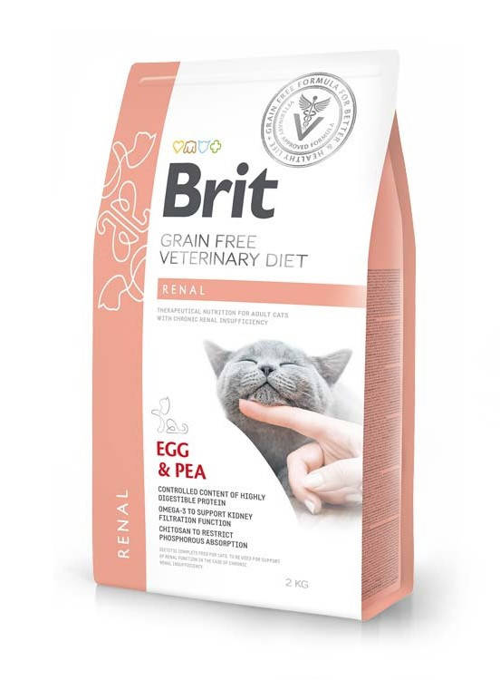 

Корм для котов Brit Care Renal (при почечной недостаточности) 2кг