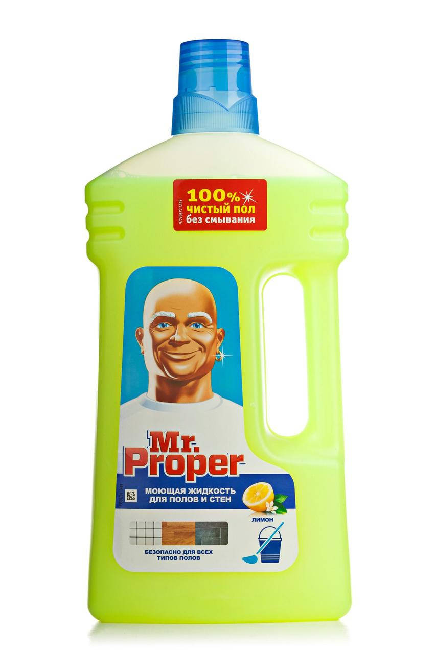 

Средство для пола Mr. PROPER 1л лимон универсальное