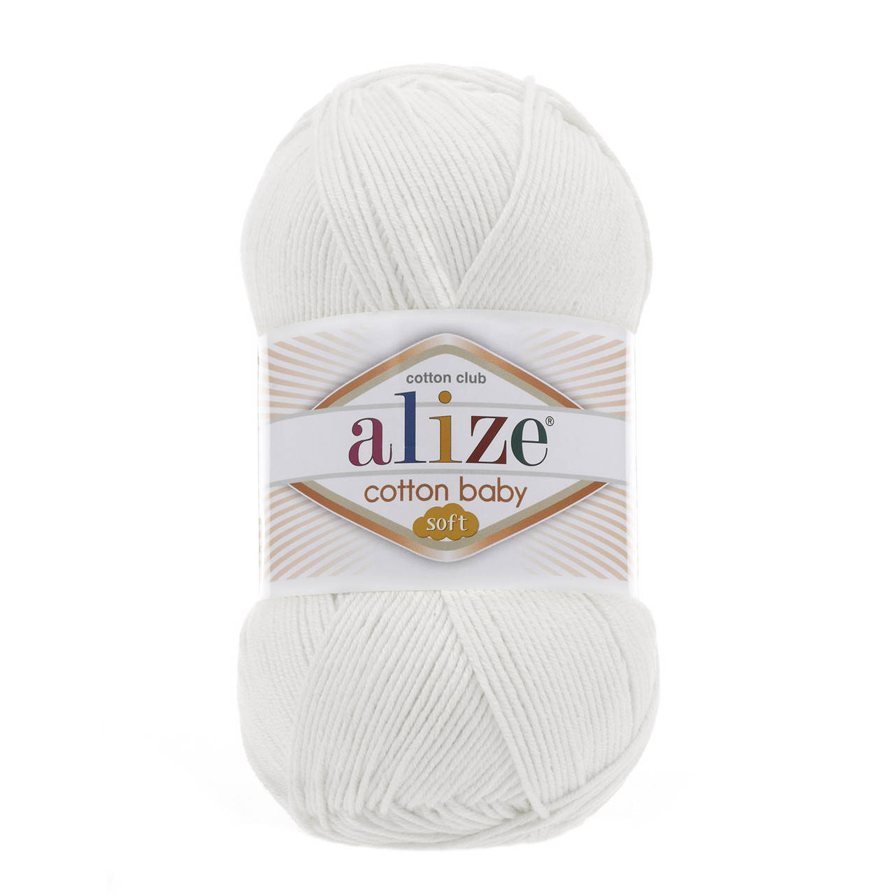 

Alize Cotton Baby Soft белый № 55