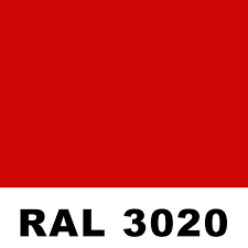 

Акриловая автоэмаль 2К RAL 3020 Красный (Traffic red) 0.75L