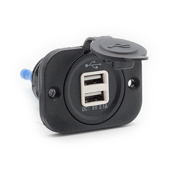 

USB розетка CARAV универсальная 17-002
