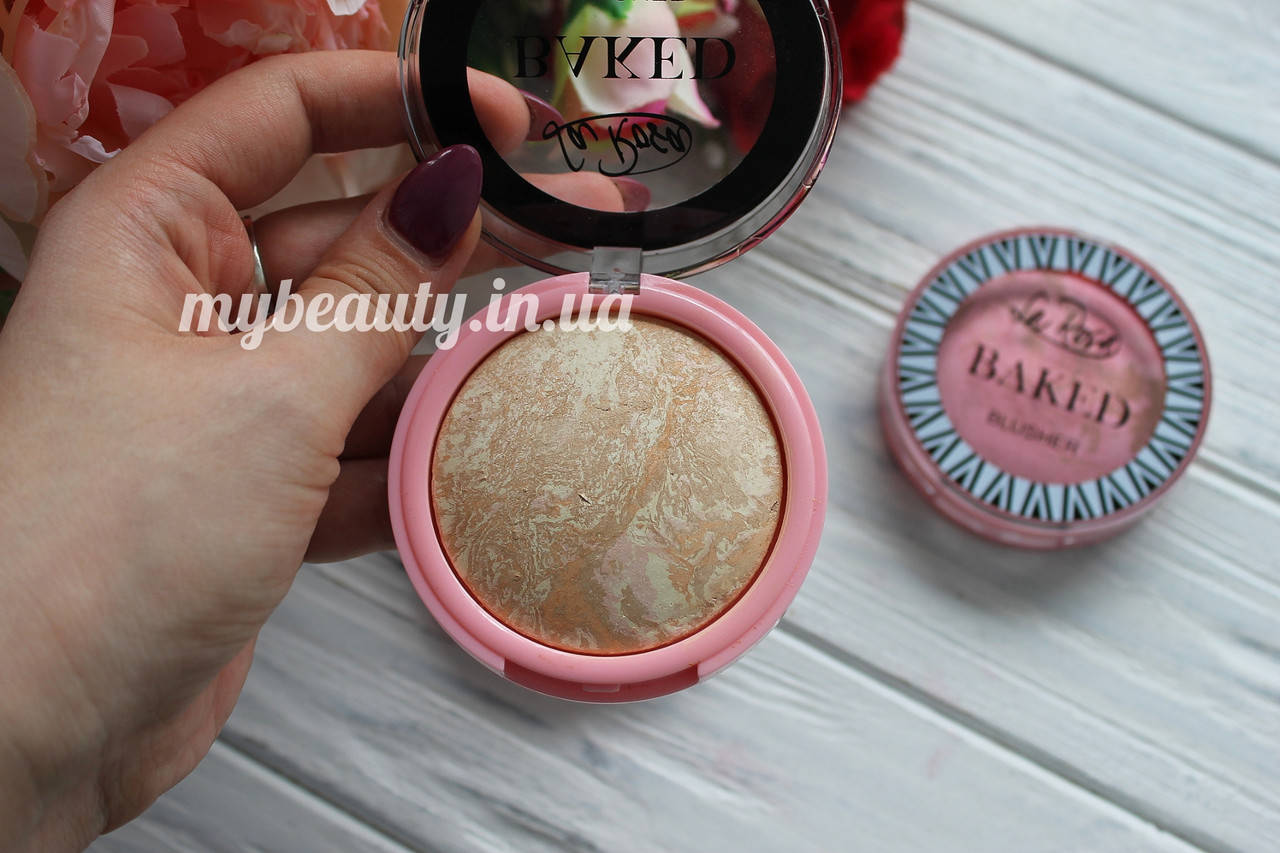 

Румяна для лица LA ROSA BAKED BLUSHER одинарные запеченные матовые терракотовые #1