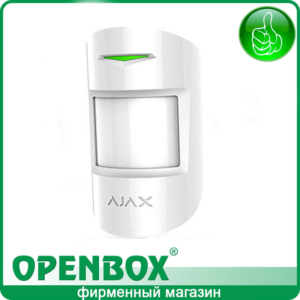 

Беспроводной датчик движения Ajax MotionProtect (белый)