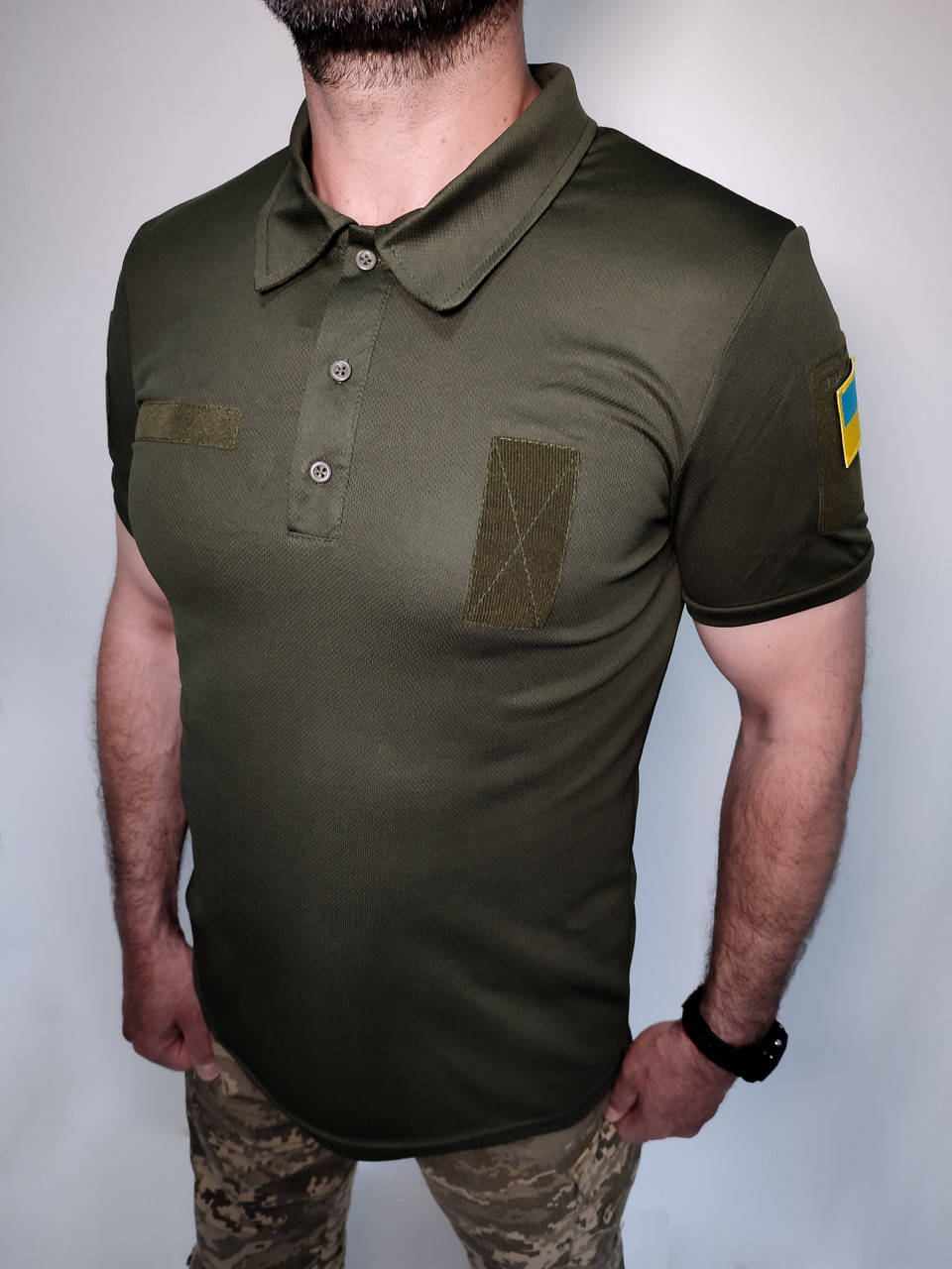 

Футболка Поло Coolmax LeRoy олива