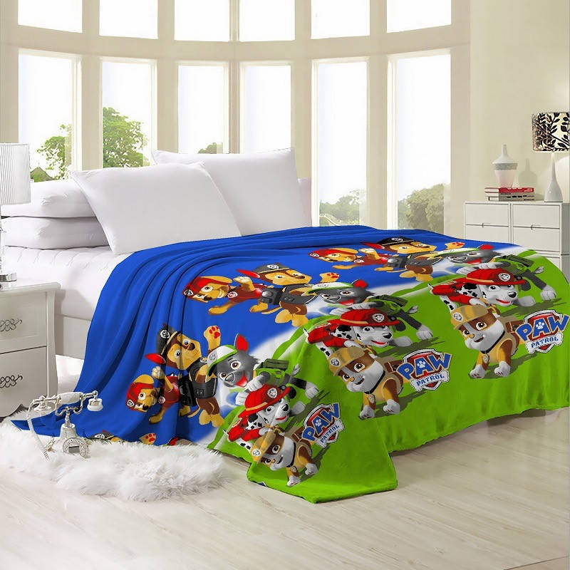 

Плед-покрывало (Флис) | Плед от производителя "Королева Ночи" | 220х220 | Щенячий патруль, Разные цвета