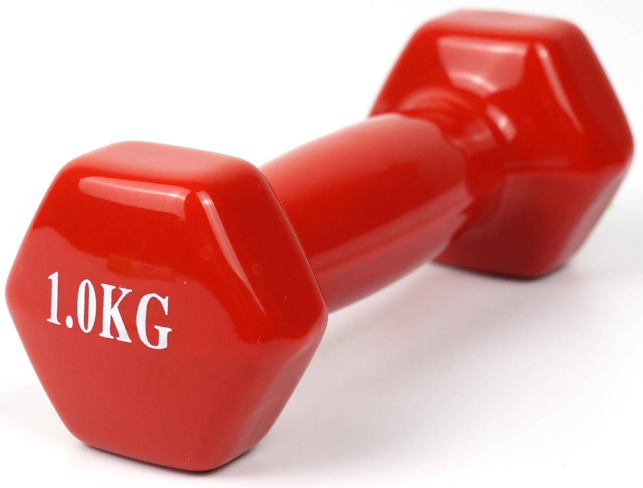 

Гантель Profi 1 кг с виниловым покрытием (Красная) - 1шт., Красный