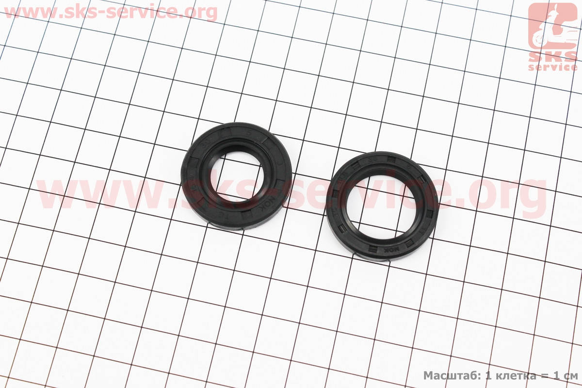 

Сальник коленвала (19,8*30*5; 16,4*30*5) к-кт 2шт, качественные для китайских скутеров (двигатель 50-100сс 4-Т)