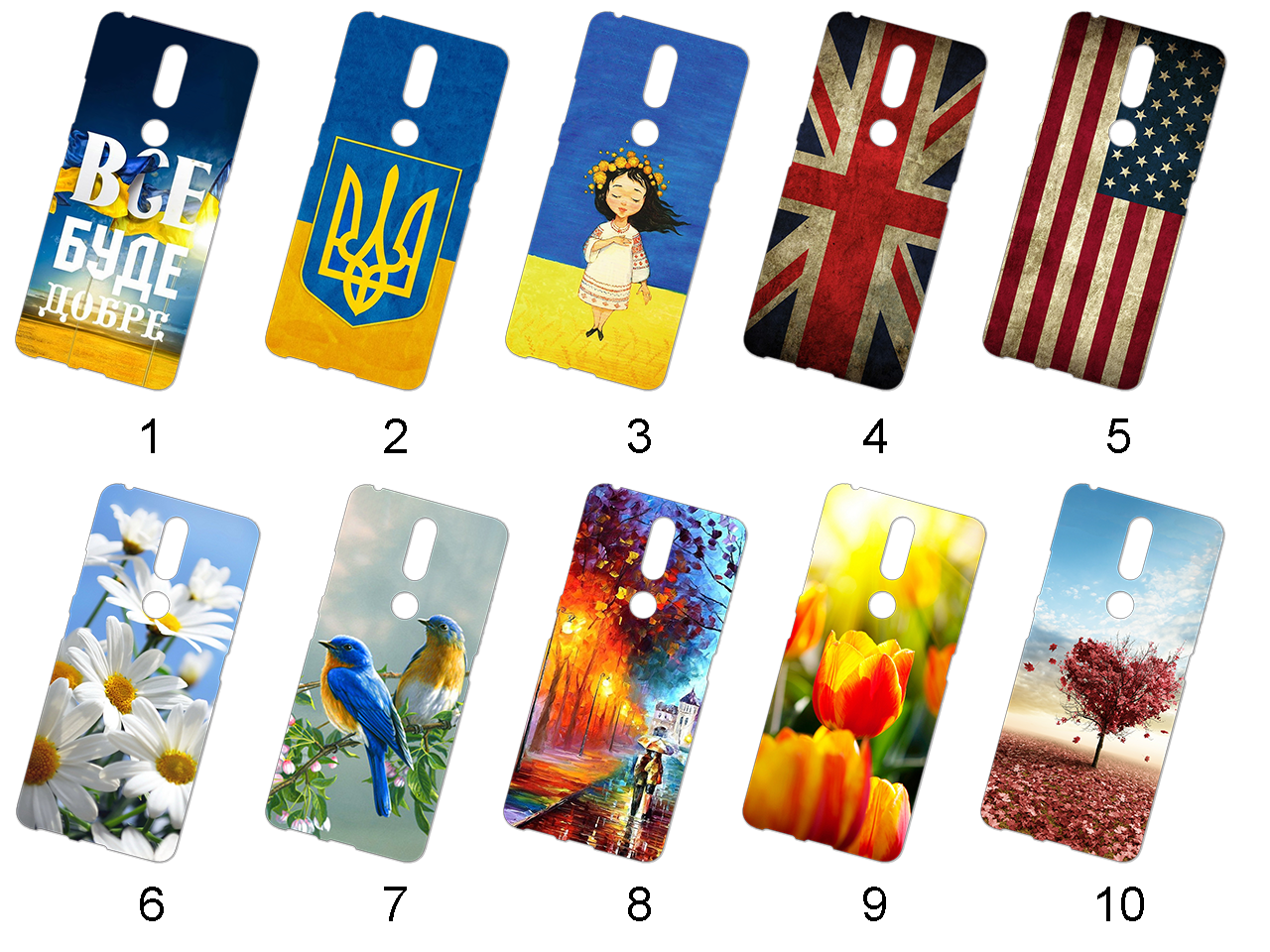 

Красивая накладка на Nokia 2.4 (50 дизайнов)