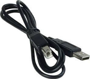 

Кабель USB; разъем1: USB тип А вилка; разъем2: USB тип В вилка; длина: 3 м