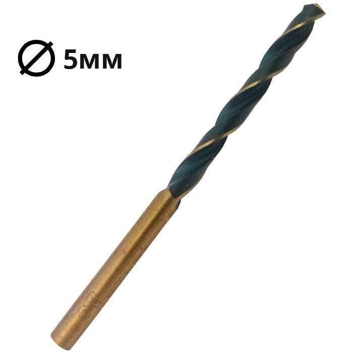 

Сверло по металлу Р9 ТМ 5мм. (1шт.)