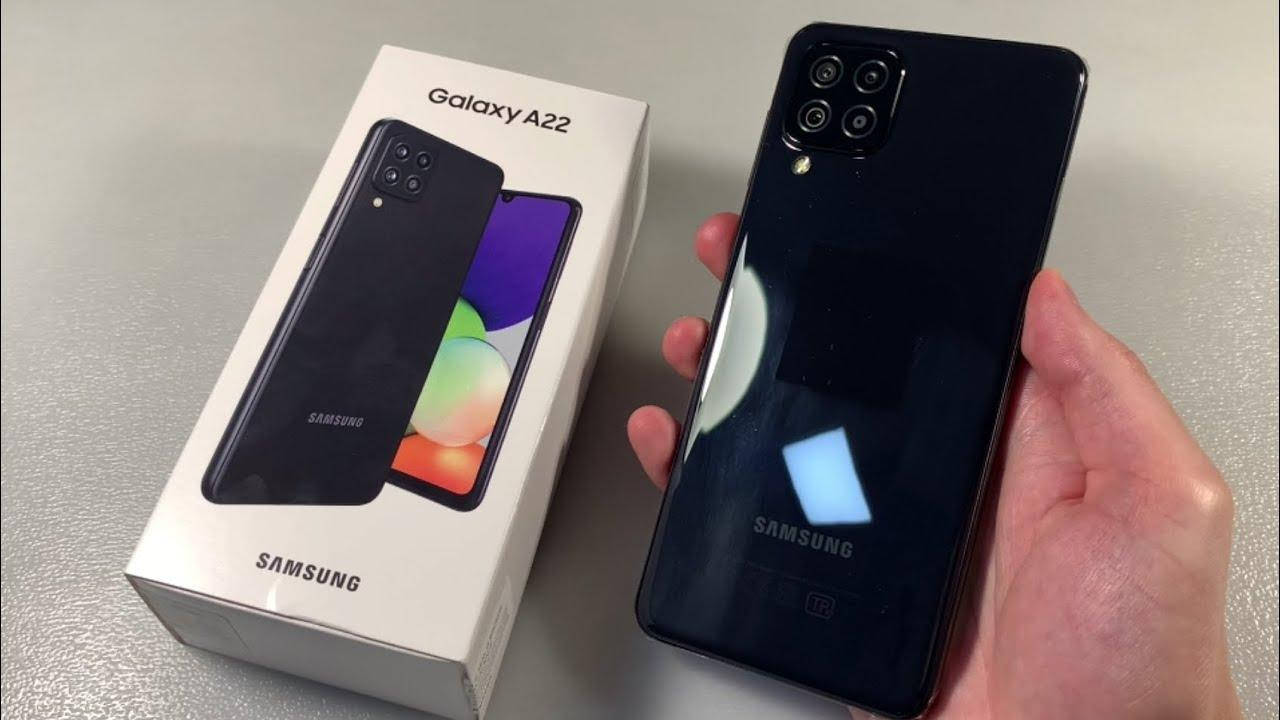 

Смартфон Samsung Galaxy A22 5g 4/64GB Black A226B + защитное стекло, Черный