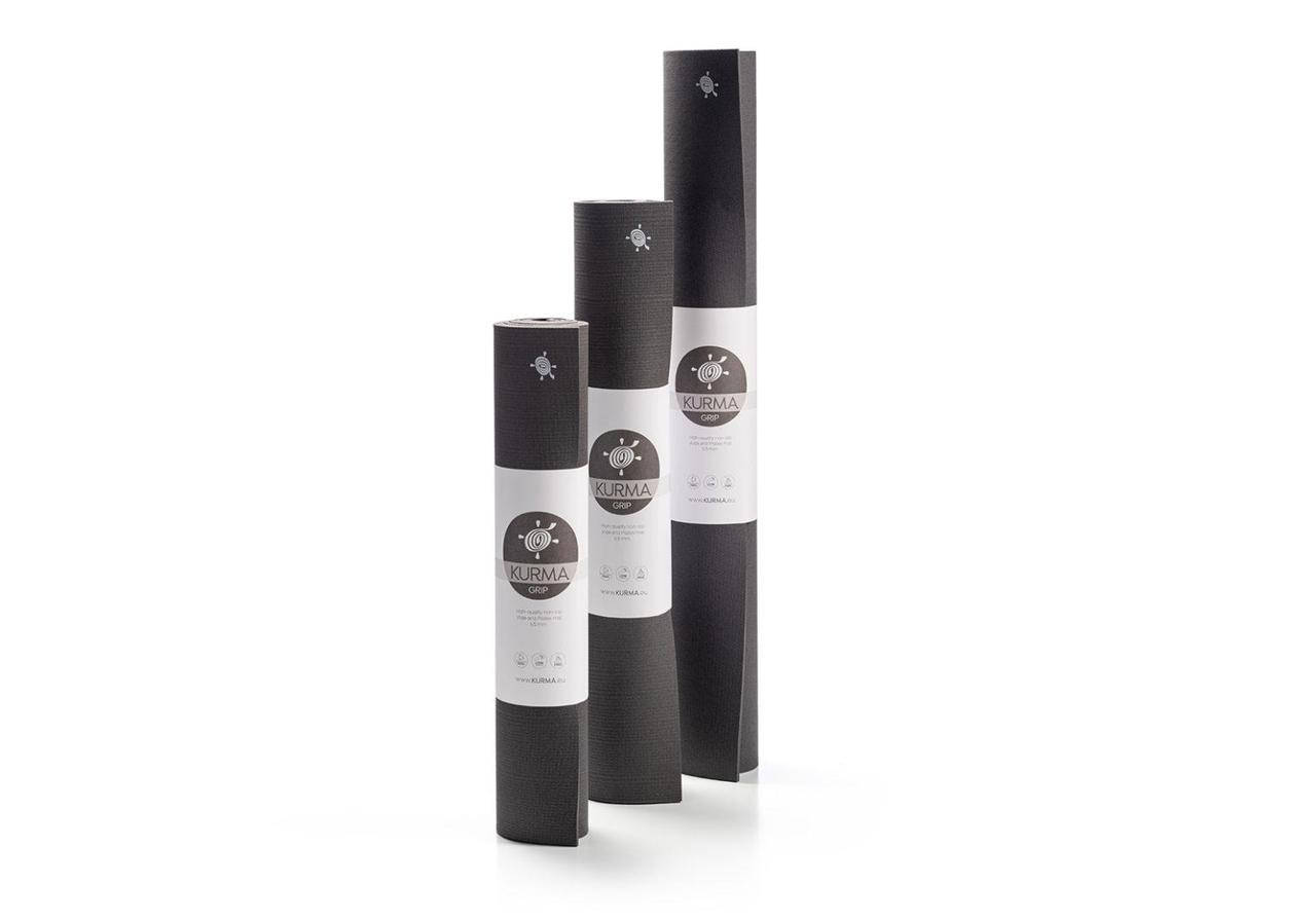 

Коврик для йоги Kurma Black Grip 200.0, 80.0